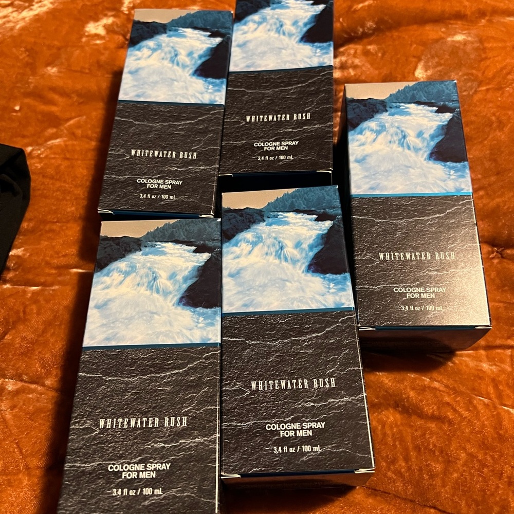 Brand new bath and bodywork’s whitewater rush cologne